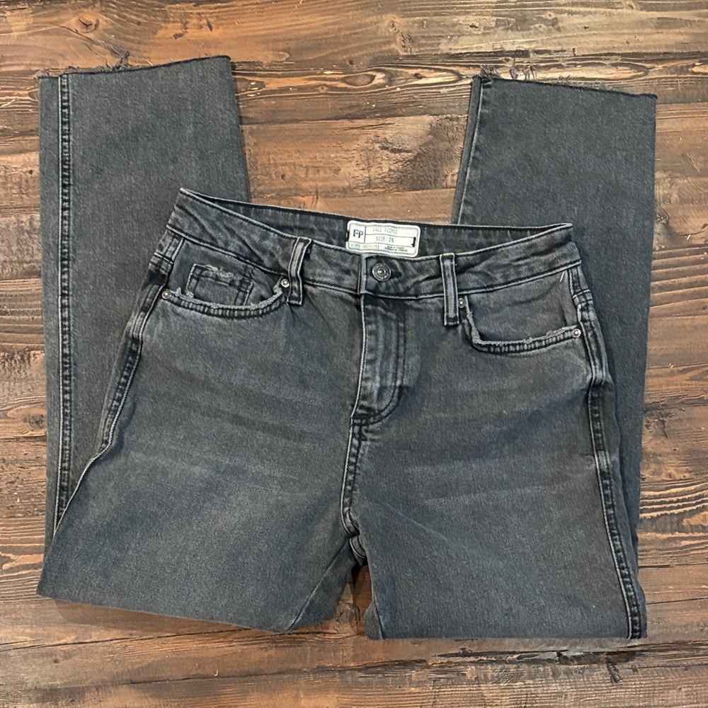 Free people black jeans